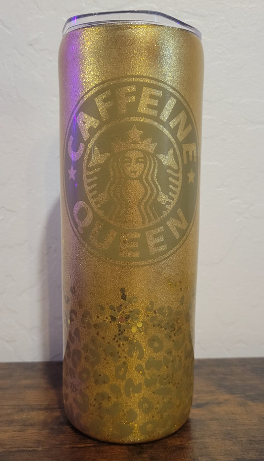 20oz Epoxy Caffeine Queen Tumbler