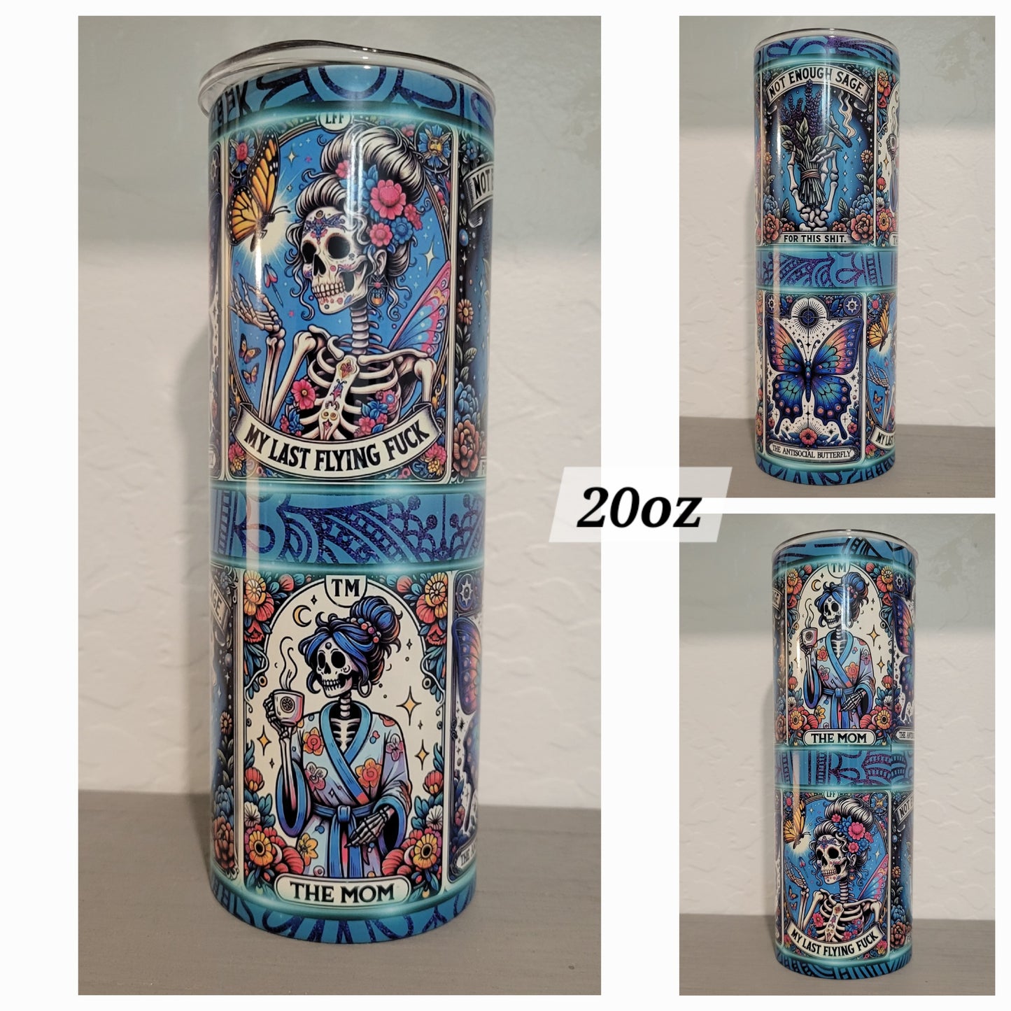 Mom Tarot Cards 20oz Tumbler *Quick Sale*