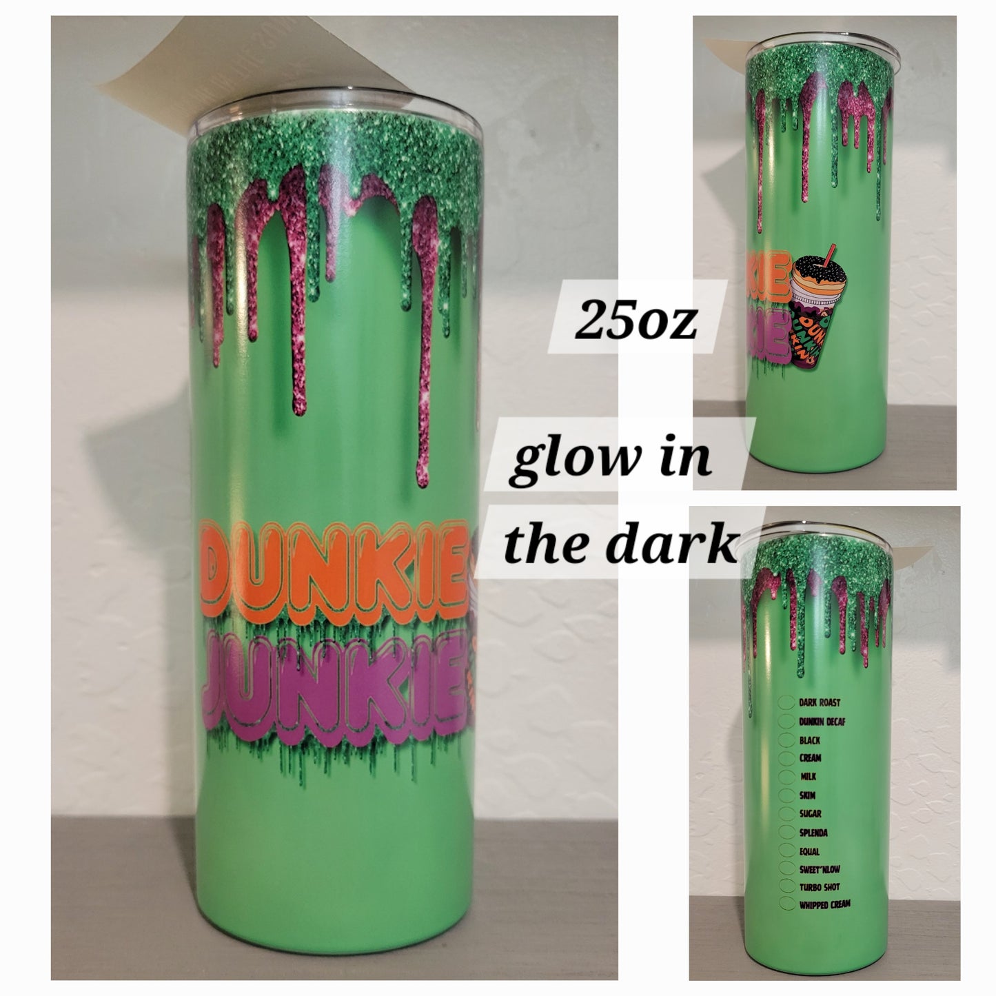 25oz Glow In The Dark Horror Tumblers *Quick Sale*