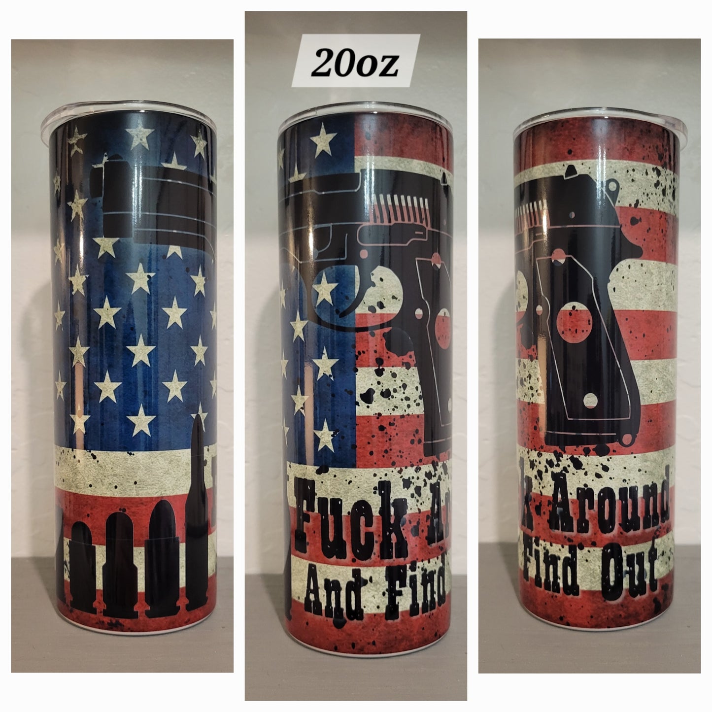 Assorted 20oz Tumblers (Patriotic) *Quick Sale*