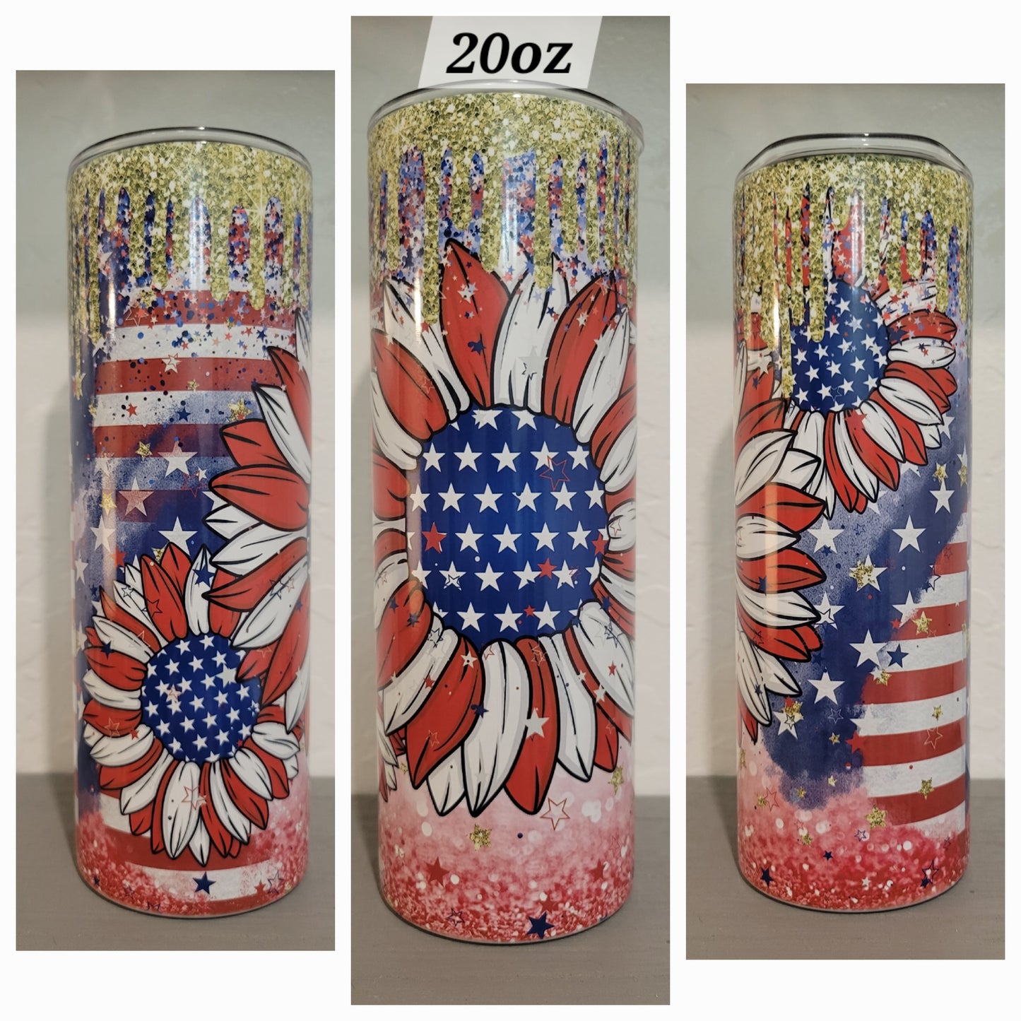 Assorted 20oz Tumblers (Patriotic) *Quick Sale*