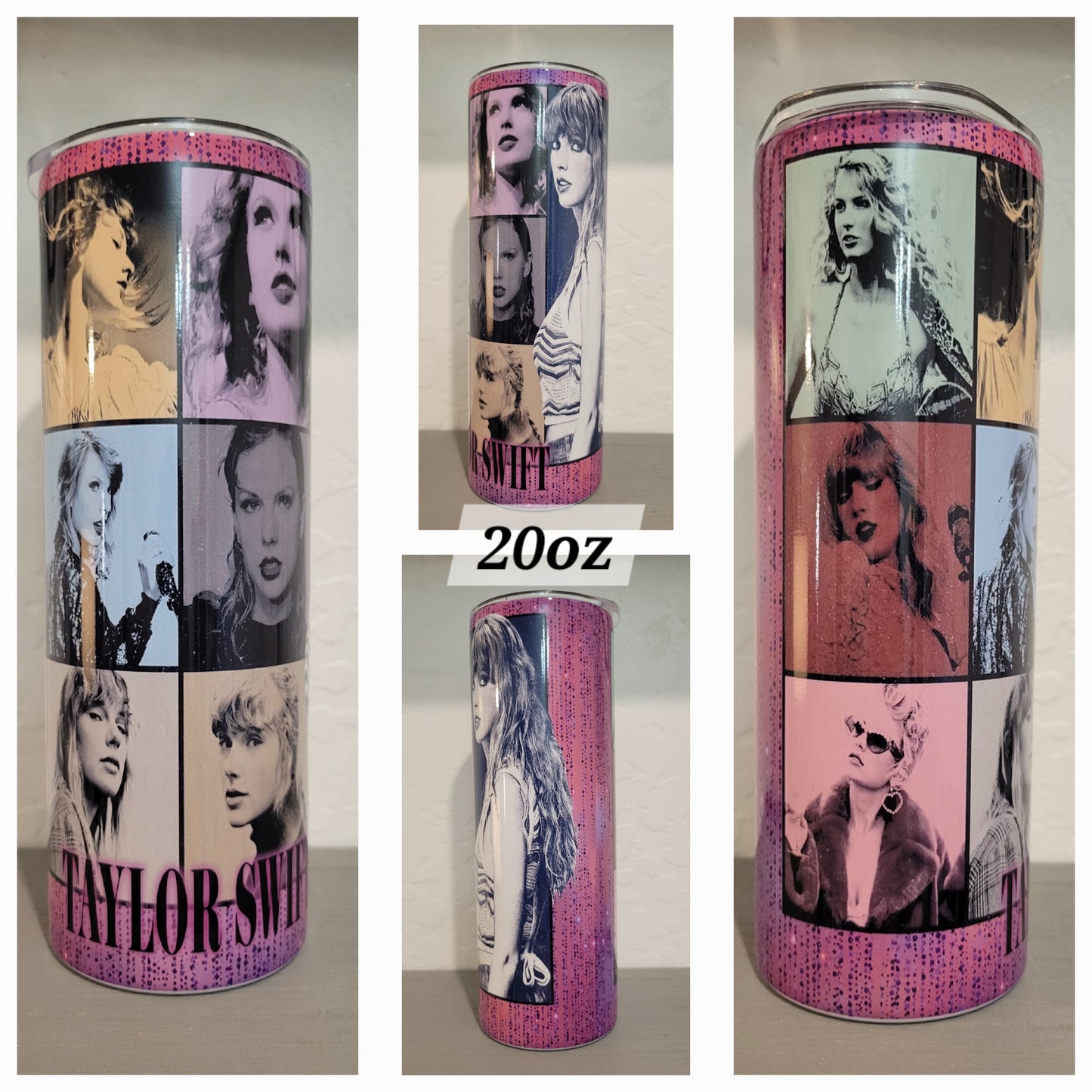 Assorted 20oz Tumblers (Urban Cowboy, Barbie, Taylor Swift, Starbucks) *Quick Sale*