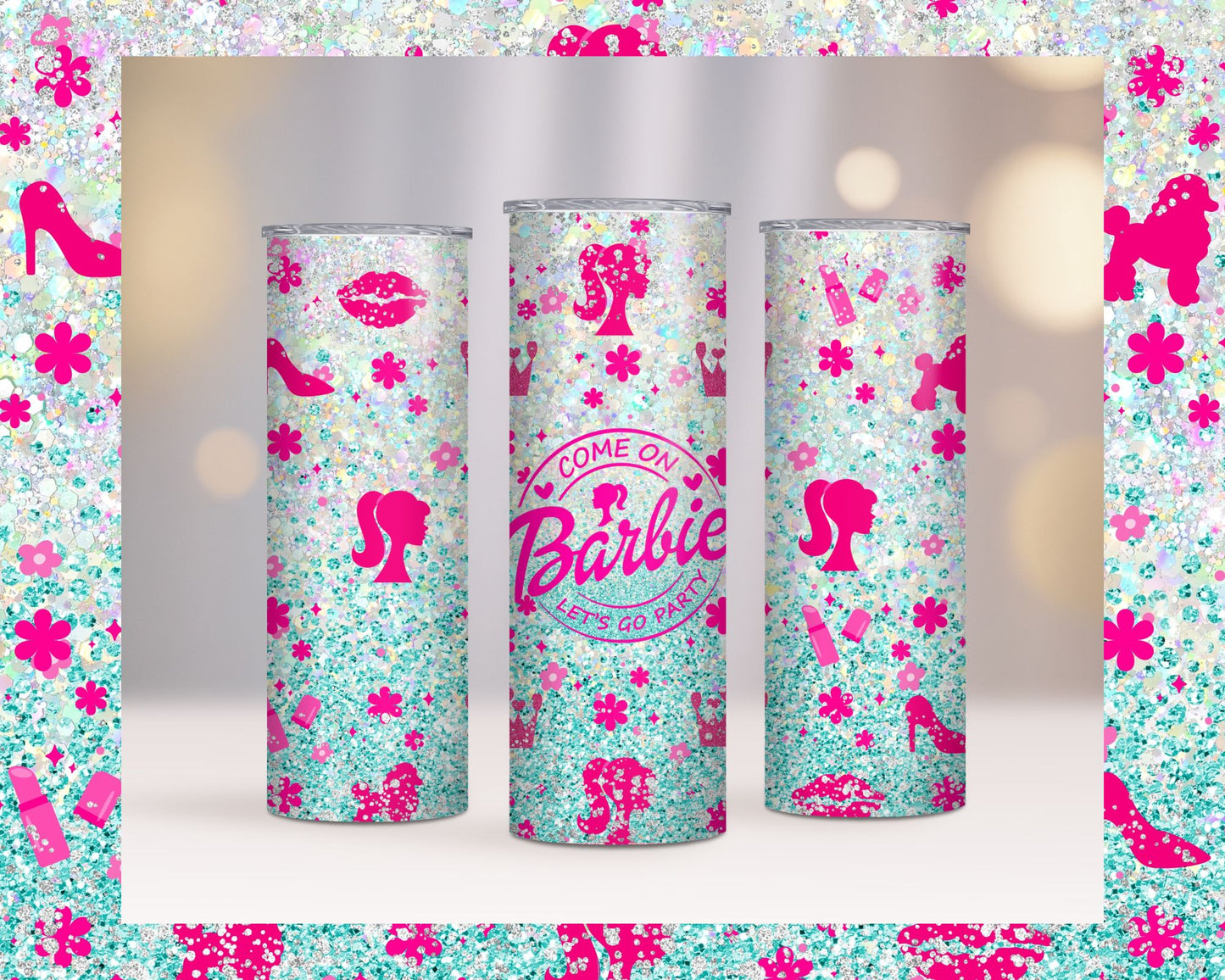 Barbie Inspired Tumbler Collection