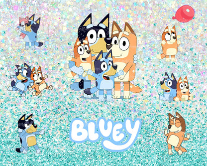 Bluey Inspired Tumbler