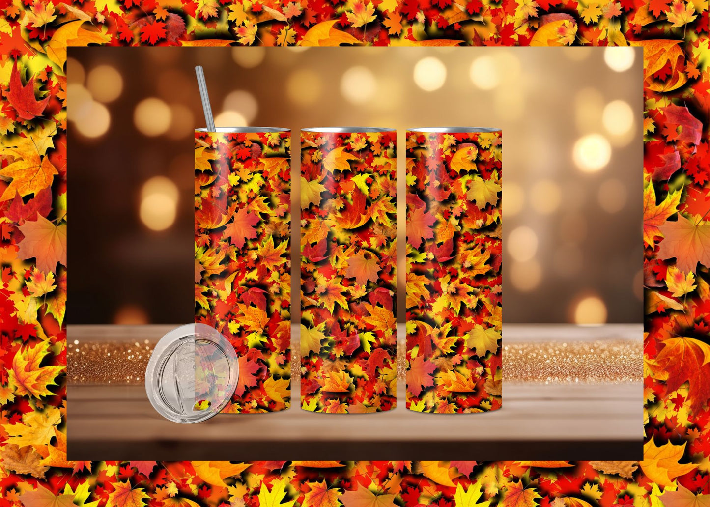 Falling Leaves Tumbler Collection