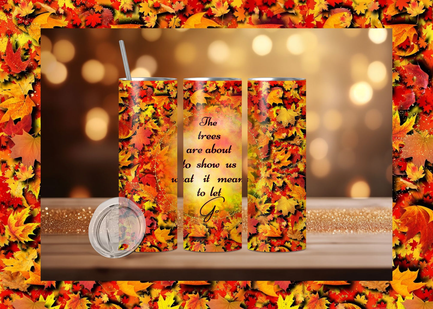 Falling Leaves Tumbler Collection