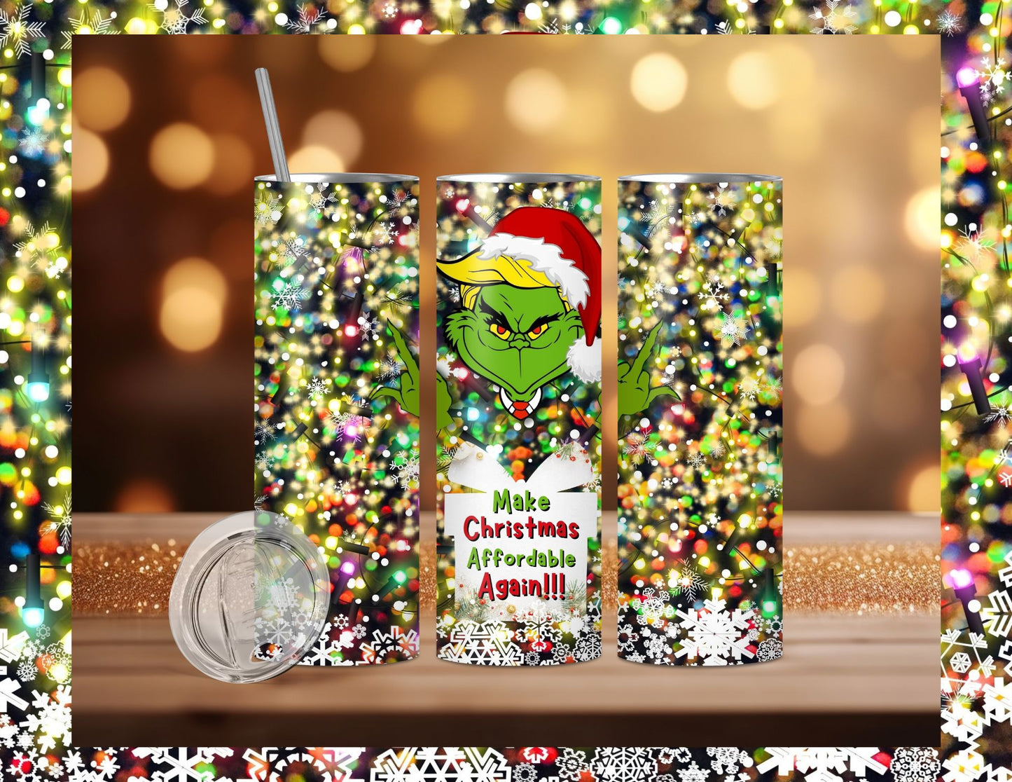 Make Christmas Great/Affordable Again Tumbler Collection