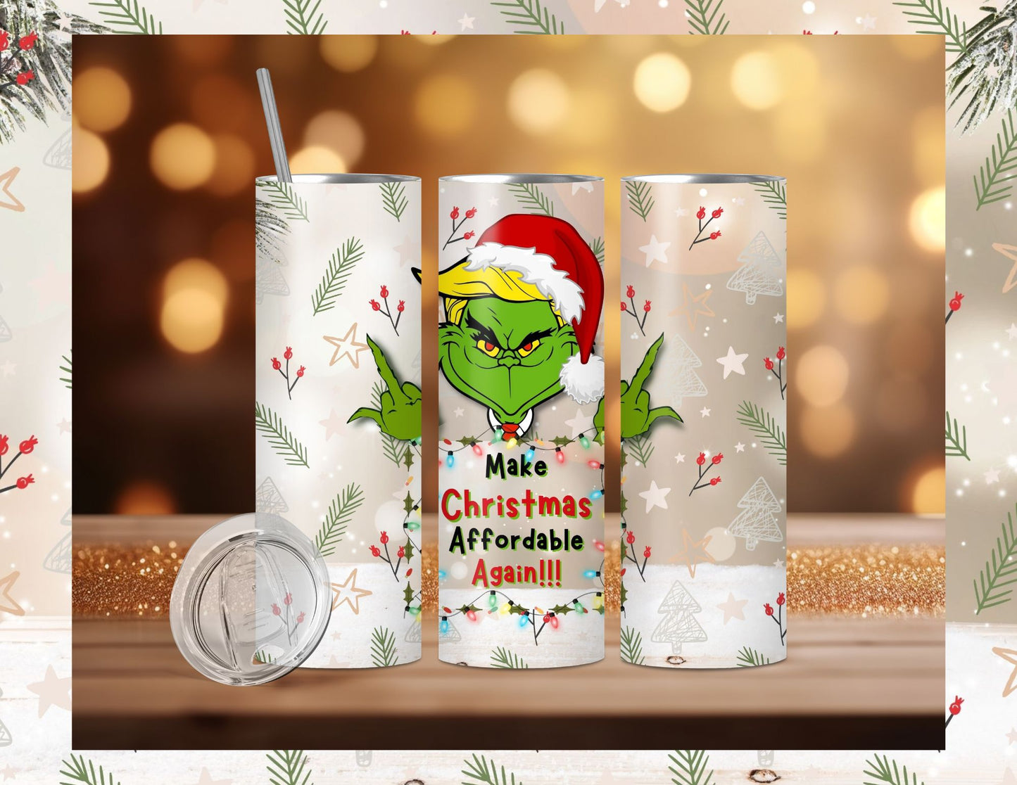 Make Christmas Great/Affordable Again Tumbler Collection