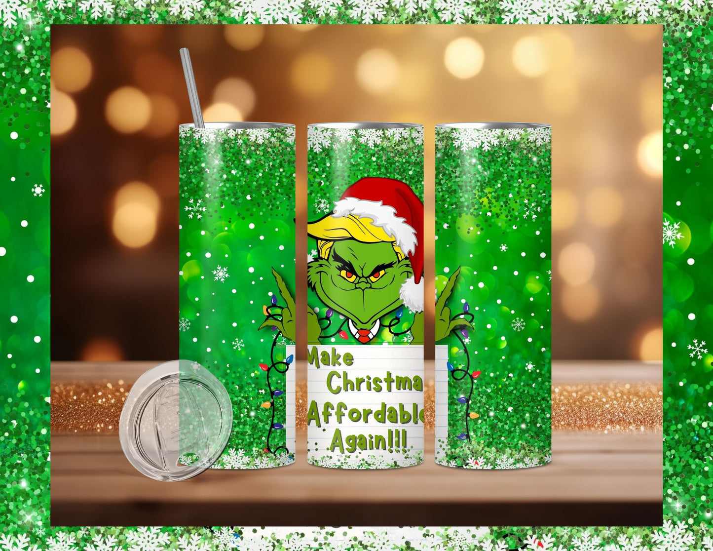 Make Christmas Great/Affordable Again Tumbler Collection