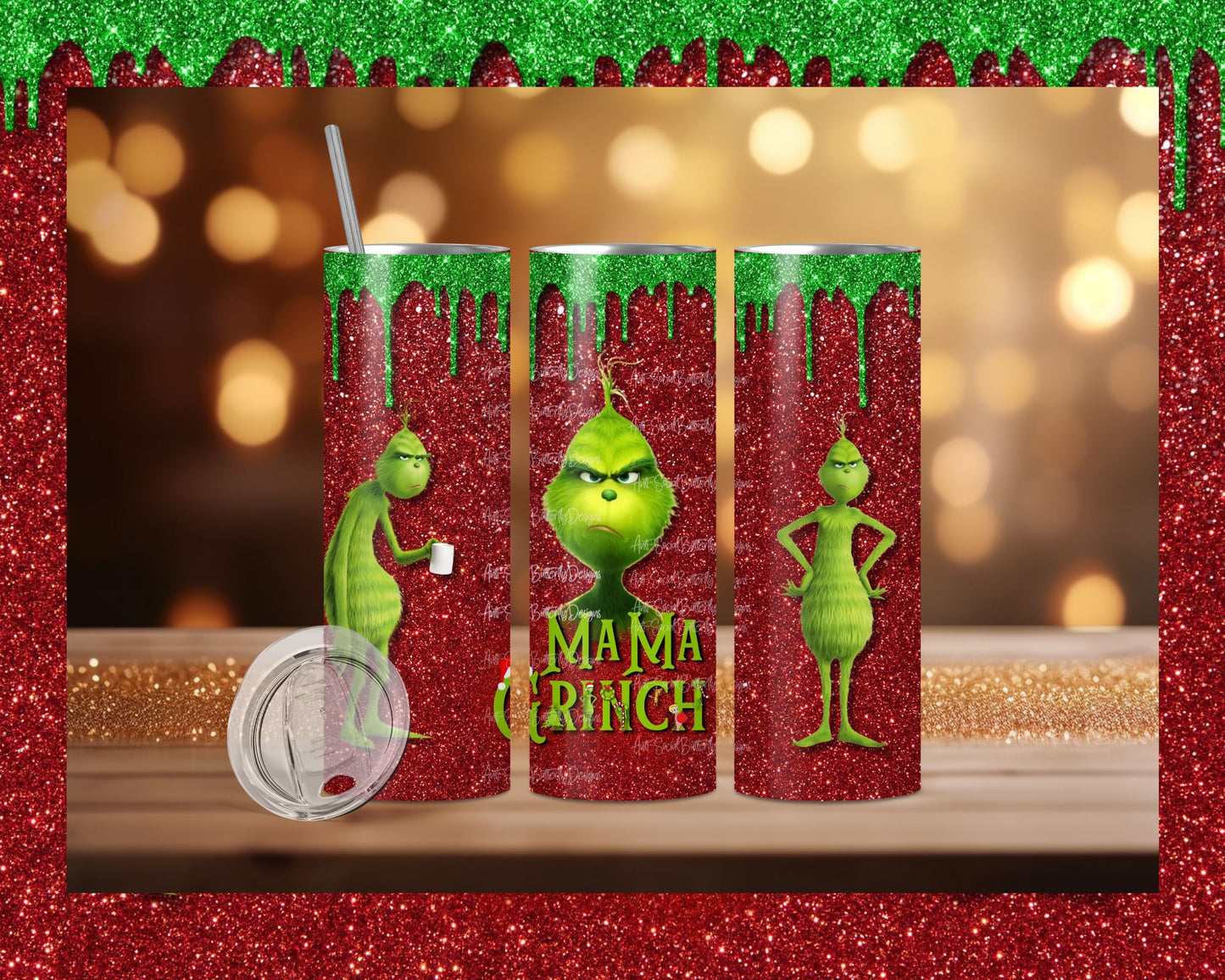 MaMa Grinch Tumbler Collection