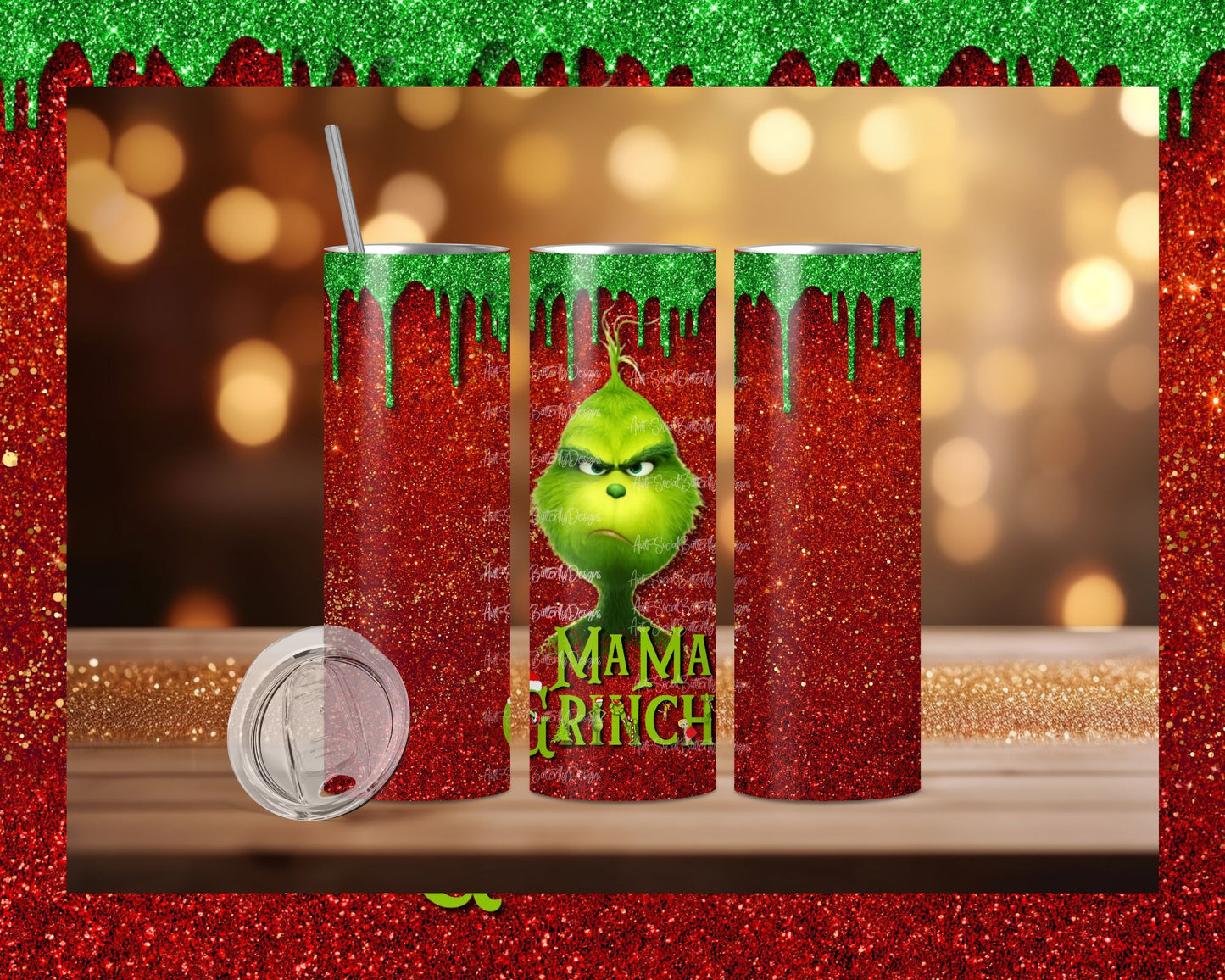 MaMa Grinch Tumbler Collection