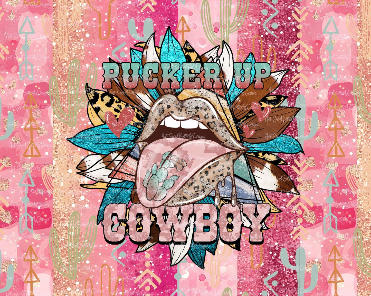 Pucker Up Cowboy Tumbler Collection