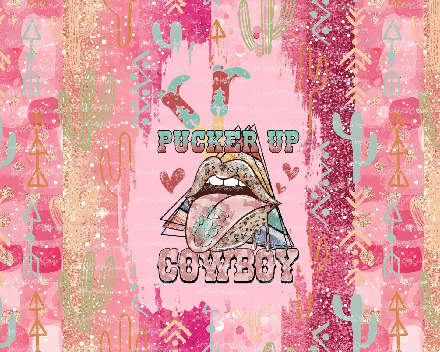 Pucker Up Cowboy Tumbler Collection