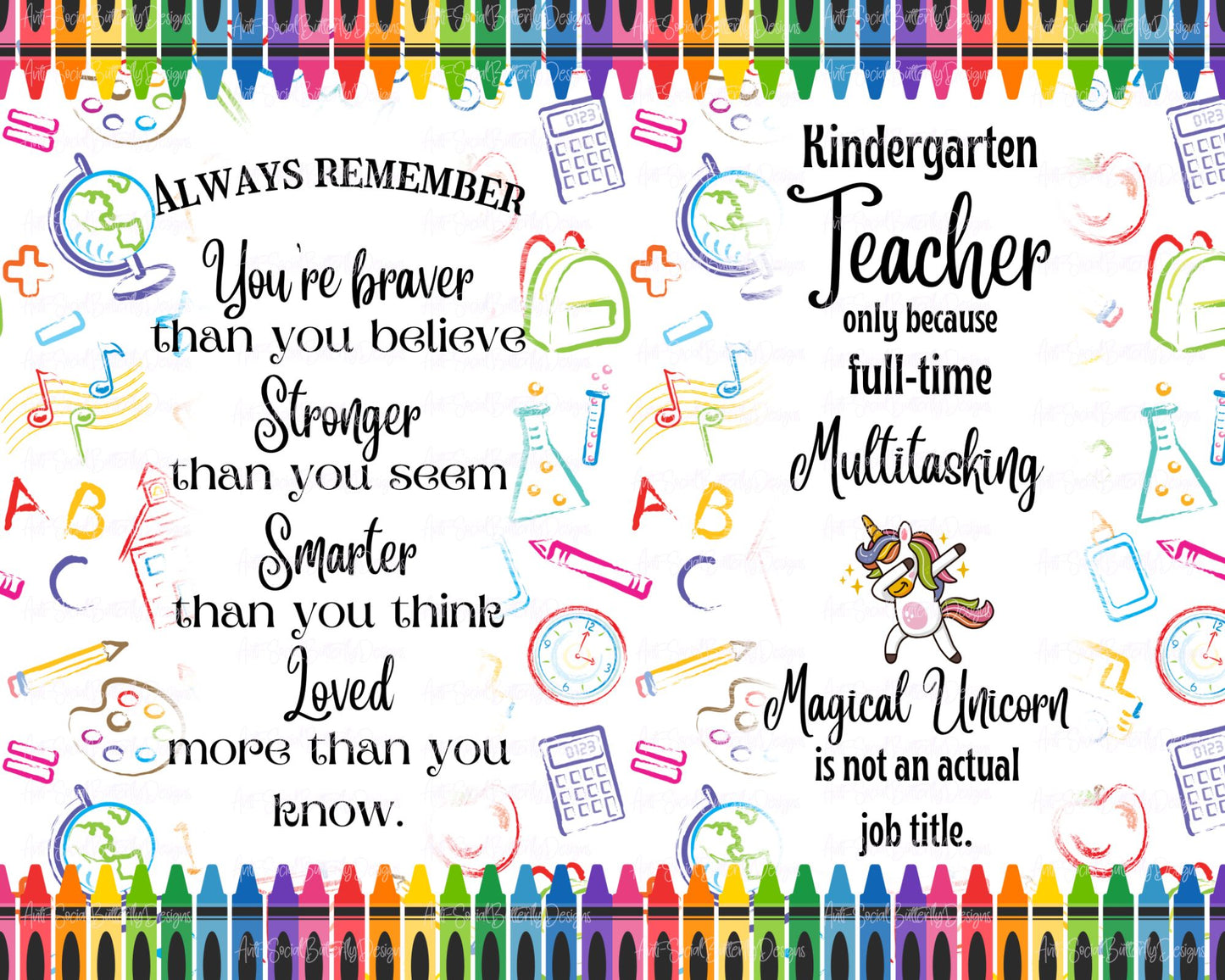 Inspirational Teacher Tumbler Collection