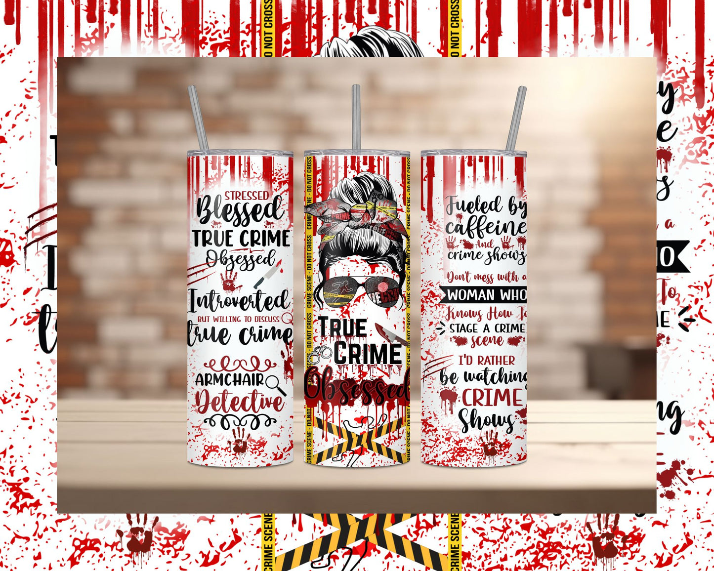 True Crime Tumbler Collection