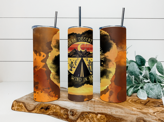 Dark Desert Hwy Tumbler Tumbler