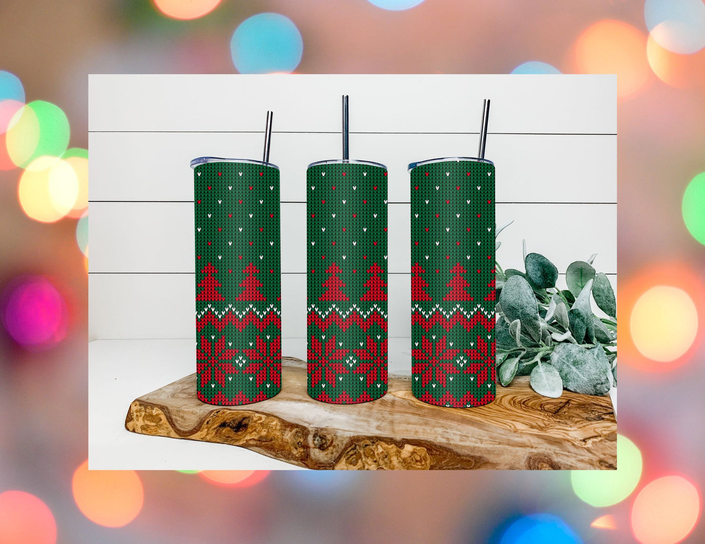 Christmas Sweater Tumbler