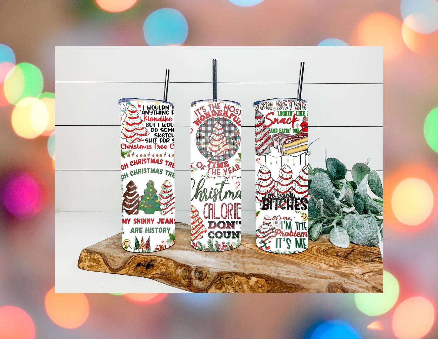 Christmas Tree Snack Tumbler