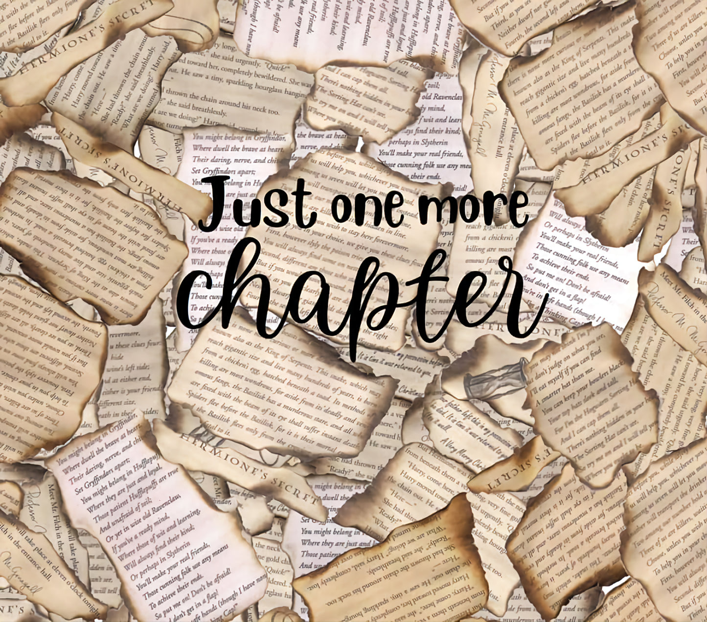 Just One More Chapter Tumbler