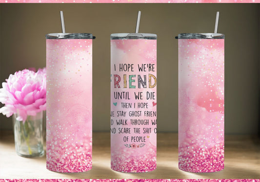 Pink Friends Tumbler