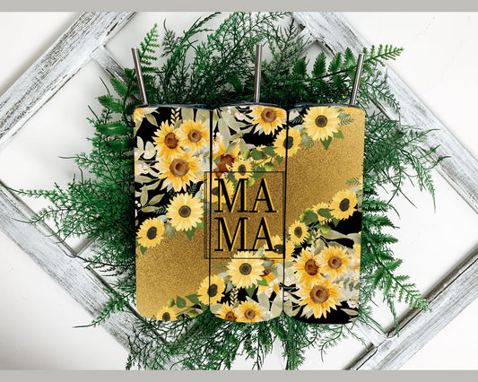 Sunflower MAMA Tumbler