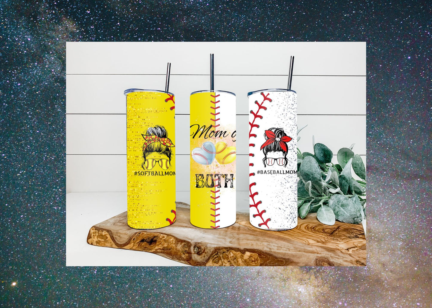 Mom of Both Softball/Baseball Tumbler