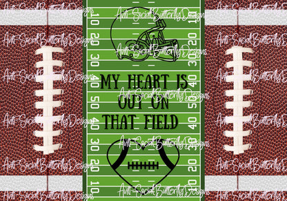 My Heart Is On That Field Tumbler