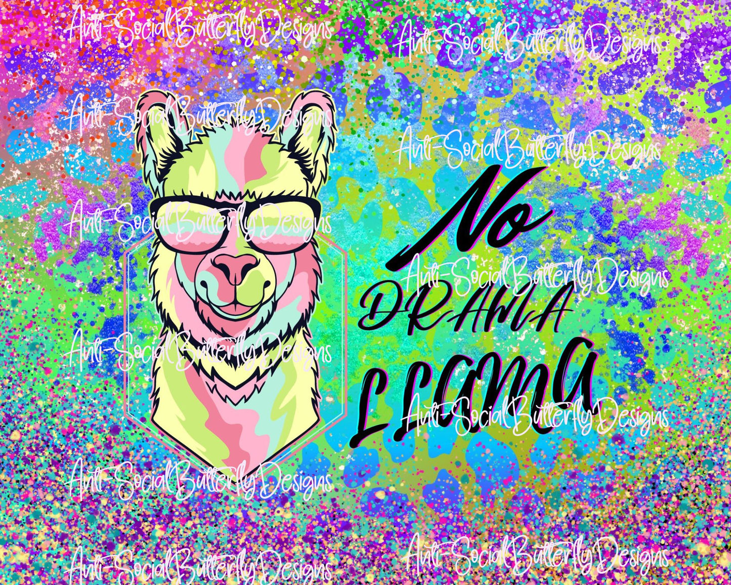 No Drama Llama Tumbler