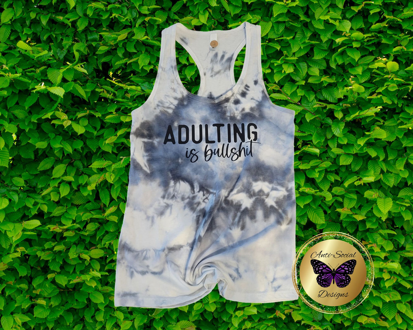 Iced Dyed Racerback Tank Collection