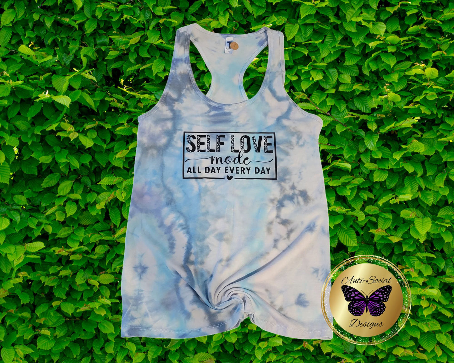 Iced Dyed Racerback Tank Collection