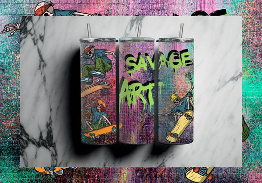 Savage Art Tumbler