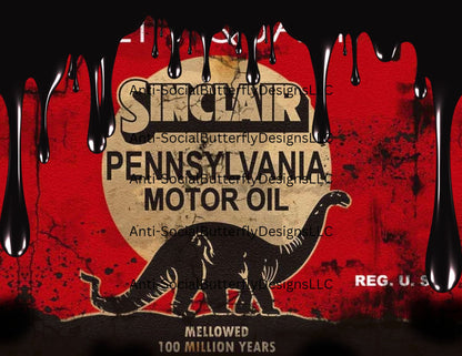 Sinclair Oil Inspired Tumbler